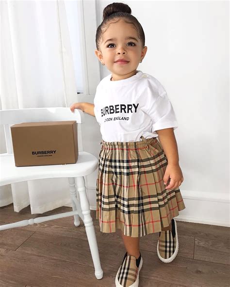 burberry shirt toddler girl